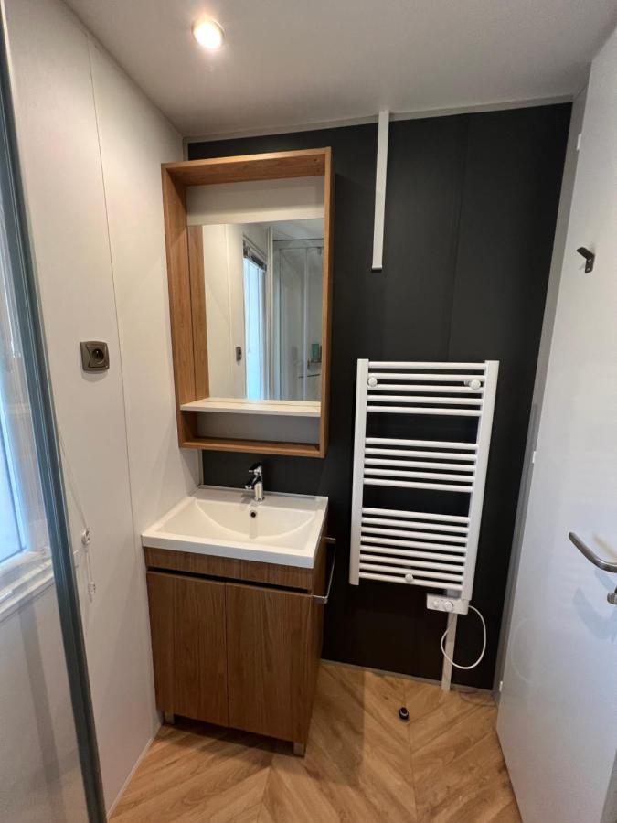 Camping Del Mar 10, Mobil Home Petit Paradis, 6 Personnes, Bord De Mer, Camping Del Mar Village 滨海阿热莱斯 外观 照片