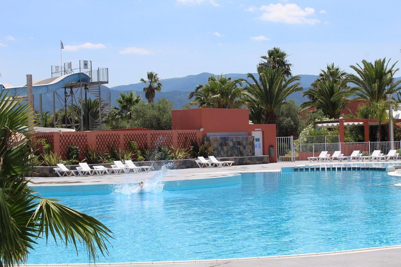 Camping Del Mar 10, Mobil Home Petit Paradis, 6 Personnes, Bord De Mer, Camping Del Mar Village 滨海阿热莱斯 外观 照片
