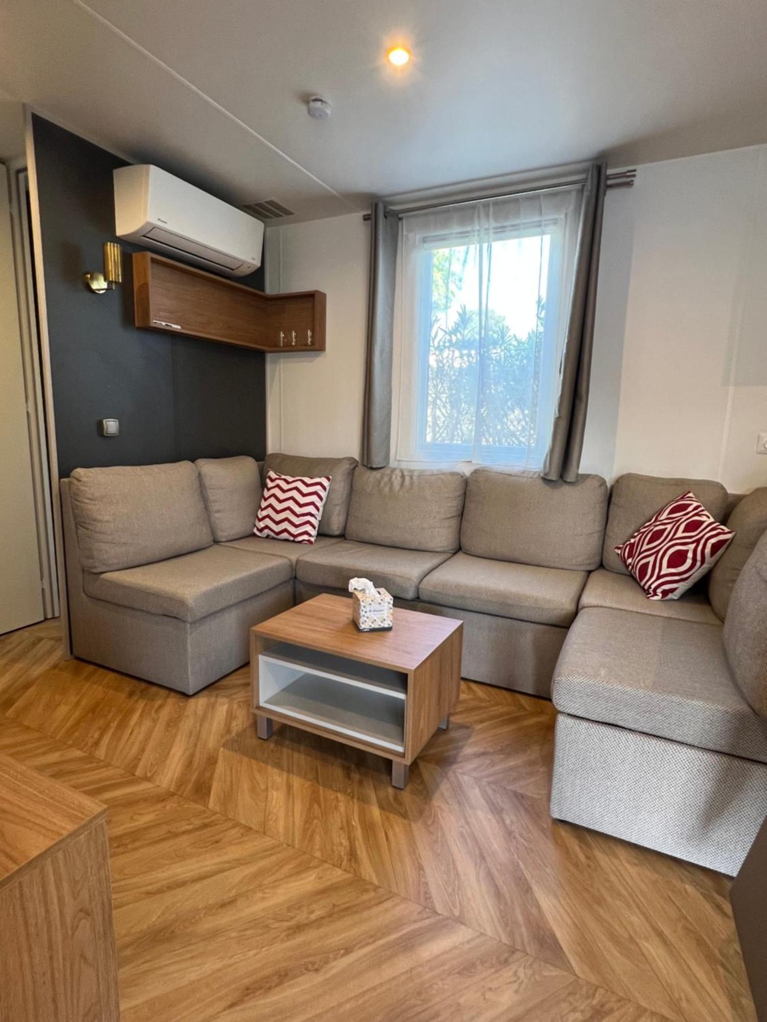 Camping Del Mar 10, Mobil Home Petit Paradis, 6 Personnes, Bord De Mer, Camping Del Mar Village 滨海阿热莱斯 外观 照片